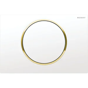 Placca di Comando Sigma 10 Sigma 10 bianco-oro-bianco - Geberit