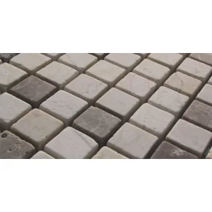 Mosaico in Marmo 30x30 Multicolor Leuca - MedaHome